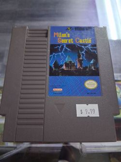 Milon's Secret Castle NES Cartridge