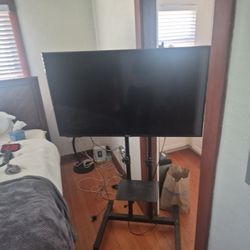 Hisense TV and Stand