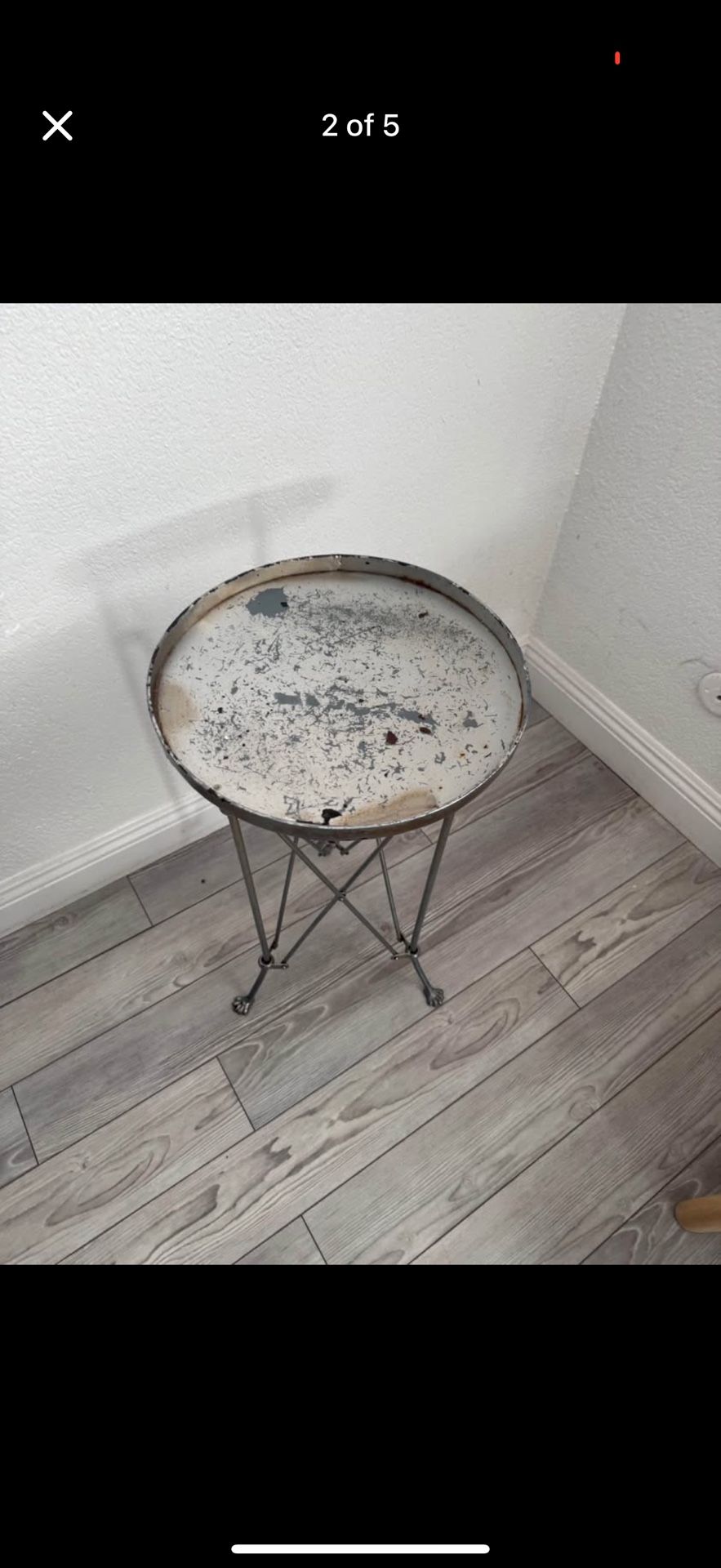 Side Metal Table 