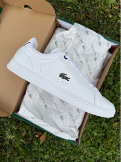 Lacoste White & Navy Carnaby Pro bl23