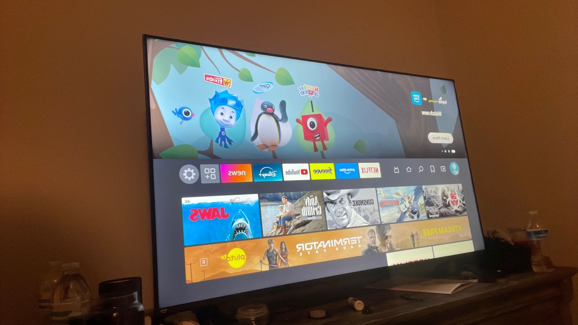 50 Inch Toshiba TV.