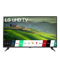 50' LG Smart TV With Remote And Wall Mount