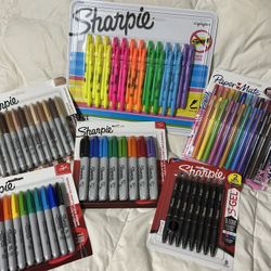 NWT HUGE set Sharpies & PaperMate