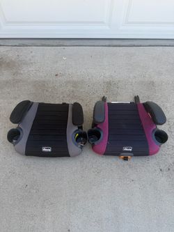 2 booster seats for car for kids!