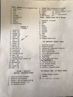 Star Trek collection 101 pieces! New in package!