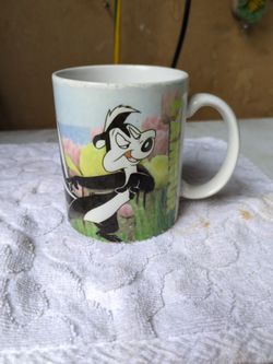 Vintage Pepe Le Pew Coffee Mug