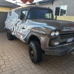 1959 Chevy Apache Panel Truck - OBO
