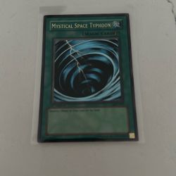 Yugioh Mystical Space Typhoon 1st Edition MRL