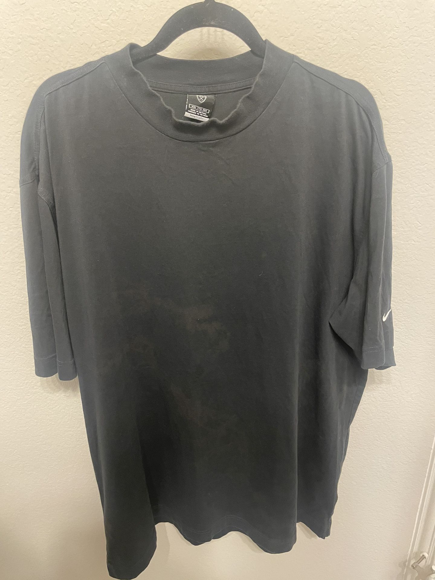 Nike Golf Men’s Fit Dry Black Short Sleeve Shirt, 2XL