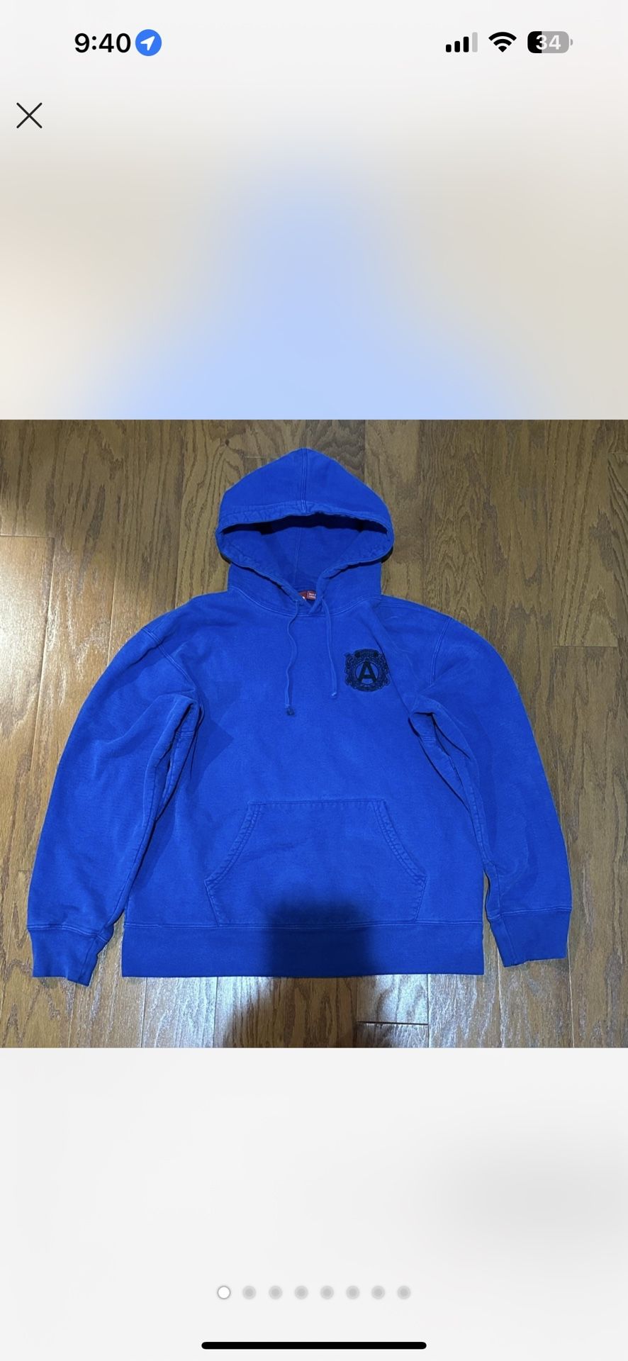 Supreme anti everything hoodie