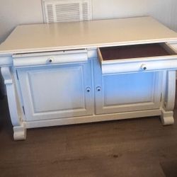White Chest/ Buffet/ Cabinet/ TV Stand