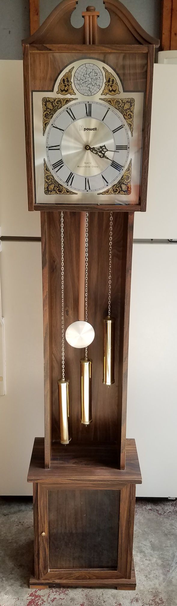 R Powell Grandfather Clock