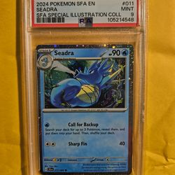 2024 Pokemon SFA EN Seadra SFA Special Illustration Coll #011 PSA 9