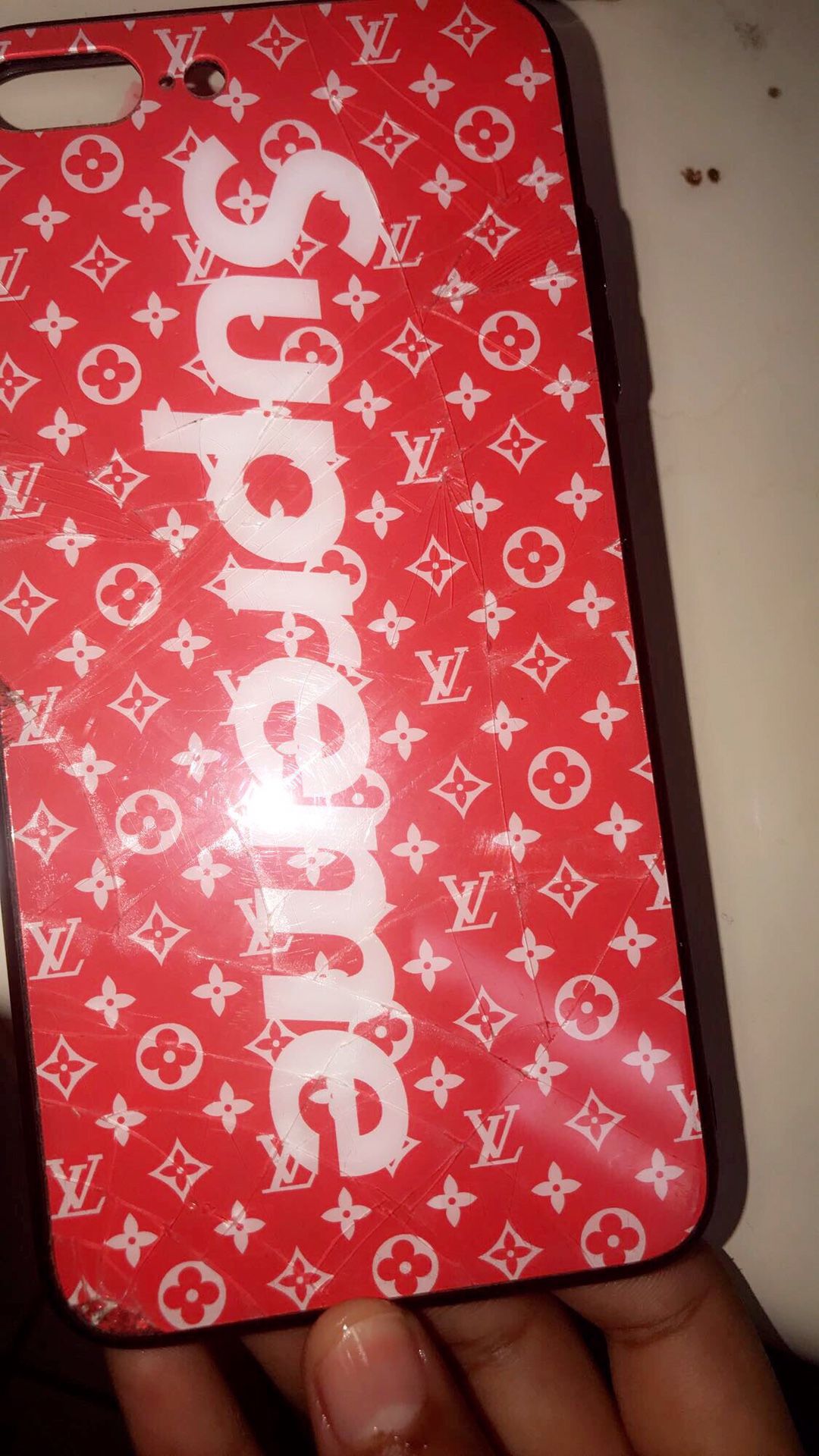 iPhone 7+ glass supreme case