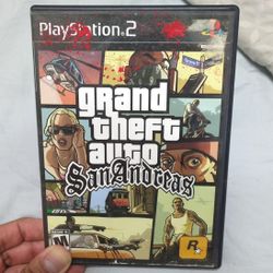 Grand Theft Auto San Andreas (PS2)