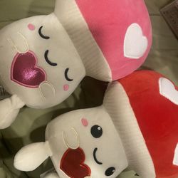 Hug Me Duo Mushroom Pink And Red