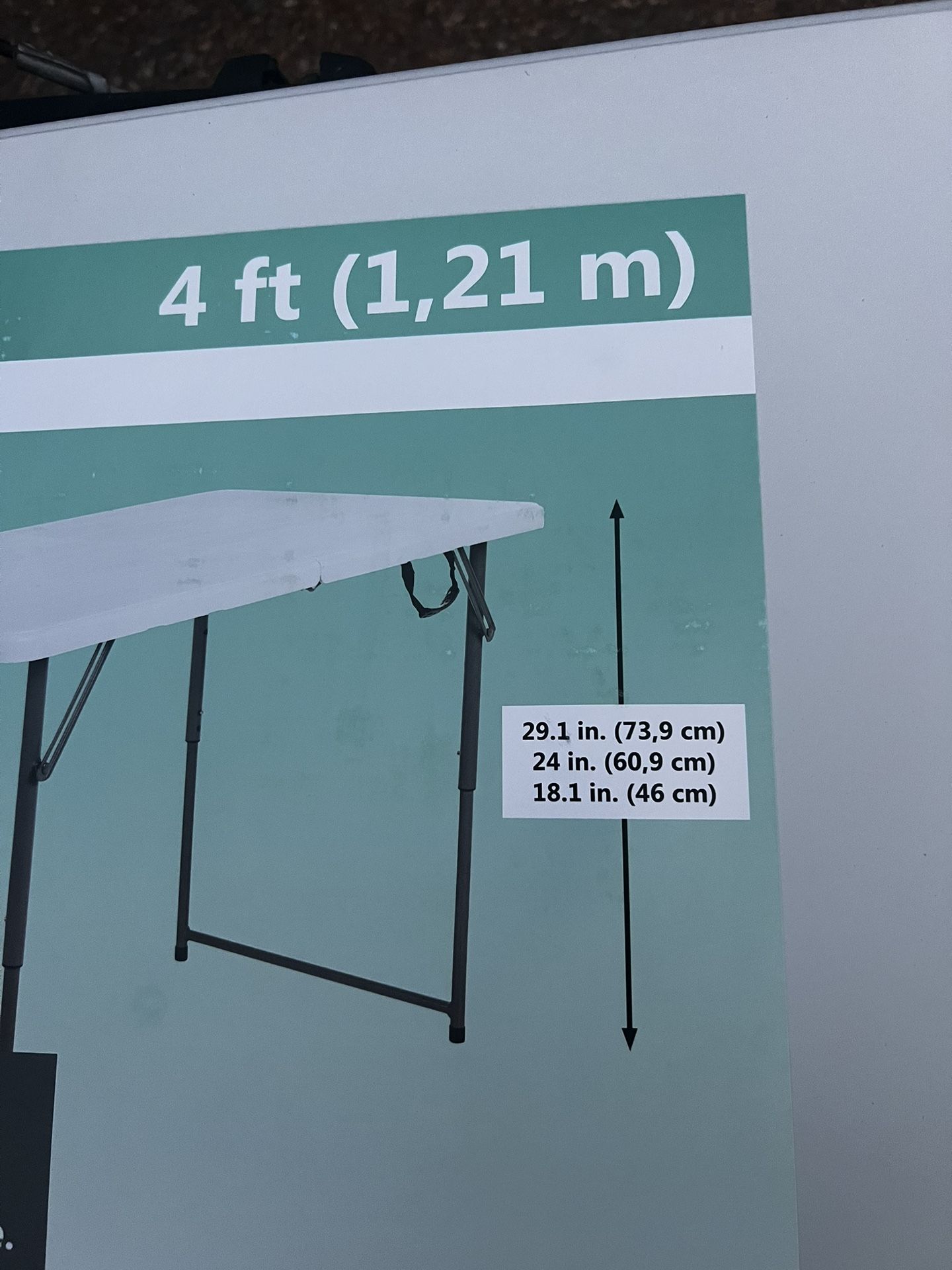 Table 4ft 