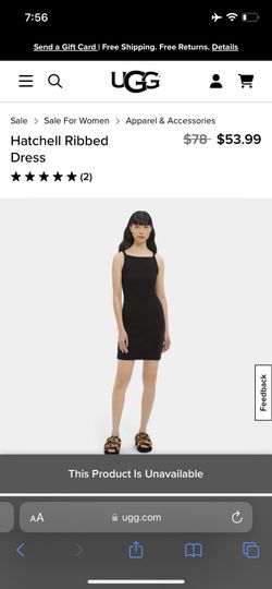 Ugg Hatchell Ribbed Dress- Brand New Tags Attached