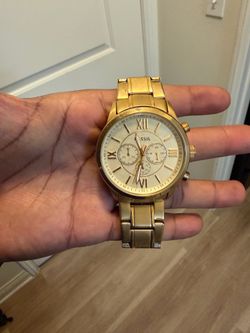 Fossil Gold watch 40mm