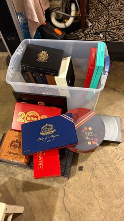 Cigar boxes, boxes
