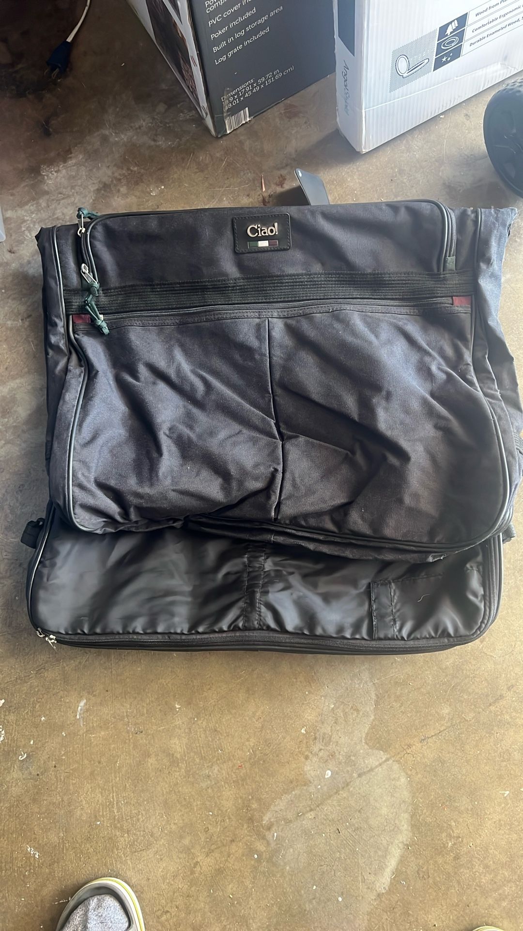 Free Backpack, Computer And Garment Carry On
