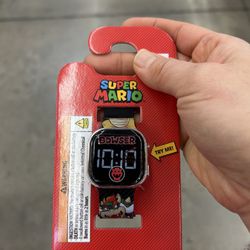 NWT super Mario Kids LED Watch 