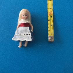 Vintage Bisque Muniature Doll