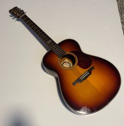 Vintage Alvarez Artist 5014 Sunburst Acoustic Guitar w/ Hard Case - Plays Great