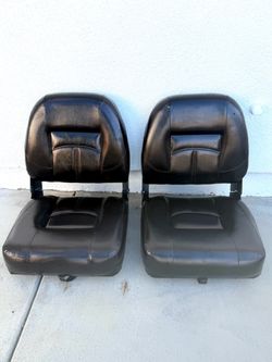 FISHING BOAT SWIVEL CHAIRS ( pair ) Excellent Condition