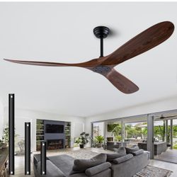 60-inch ABS Ceiling Fan with Remote Control 