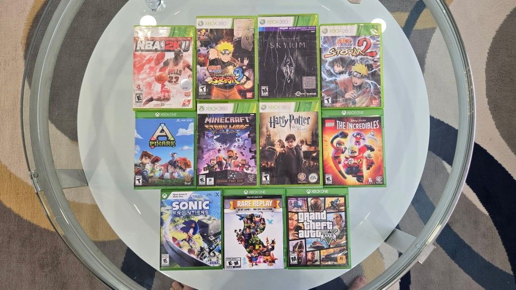 Xbox One S Games And Controller