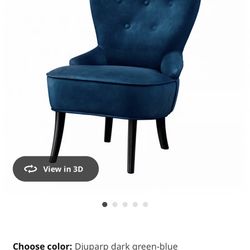 Blue IKEA Lounge Chairs
