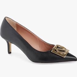 VALENTINO BY MARIO VALENTINO Doria VLOGO Kitten Heel Pump Size 9us