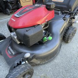Honda HRN 216 Gas Lawn Mower - $375