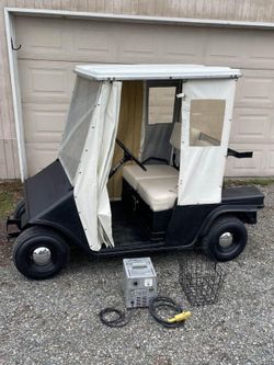 $1800 OBO.Everything Works. Custom 36v 1987 EZGO New Parts,Batteries, Charger, Paint. 