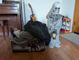 Halloween Animatronics Lot Broken Parts