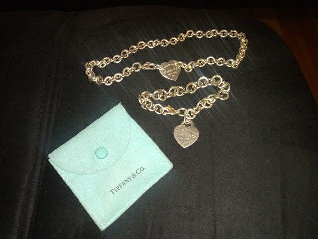 Tiffany & Co. Jewelry - Matching Charm necklace and bracelet..Cash only