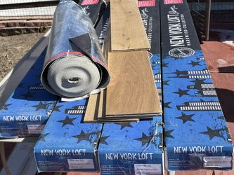 NY Loft Hardwood Collection 90sq feet oak hardwood floor 5/8” thick and padding