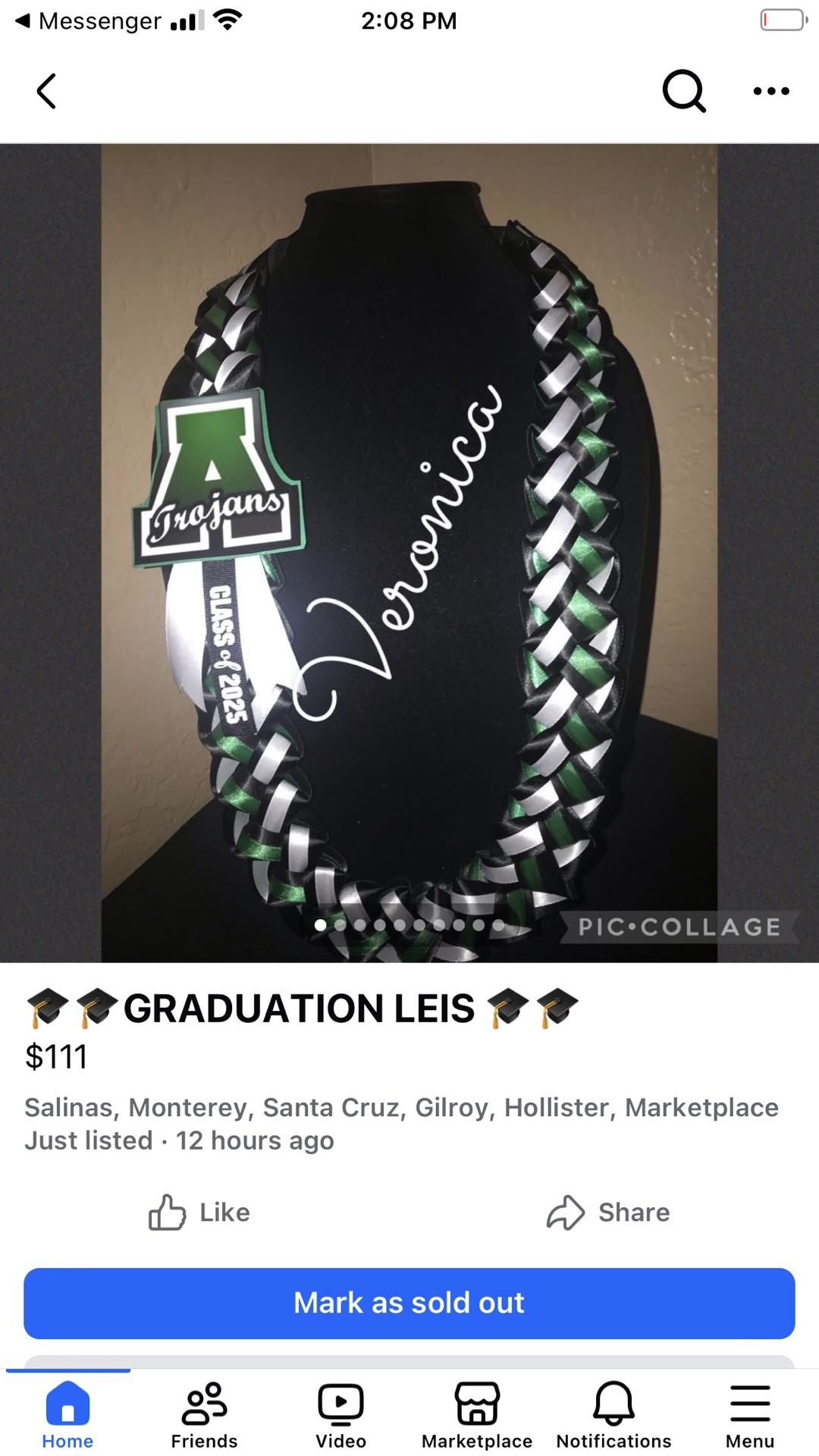 Alisal High Ribbion Lei