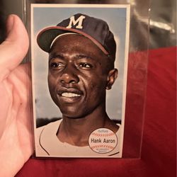 Hank Aaron Baseball Card 