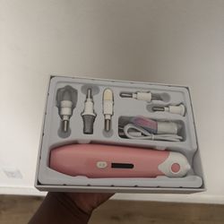 Professional Manicure Pedicure Kit, Cordless Electric Nail