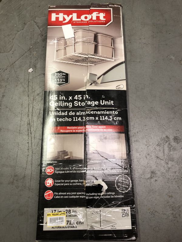 Hyloft 45x45 In Garage Ceiling Storage Unit In White For Sale In Anaheim Ca Offerup