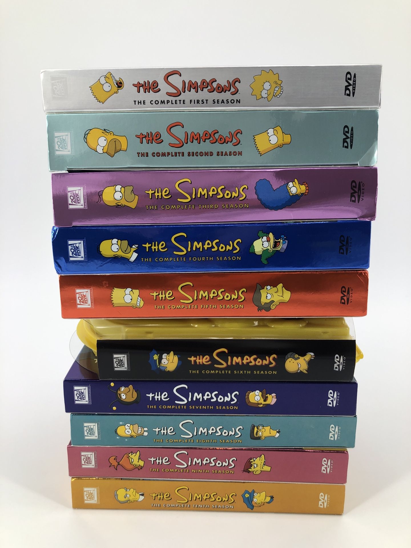 The Simpsons DVD Lot Season 1-10