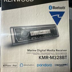 Kenwood Vehicle Stereo Bundle - Digital Media Receiver, Amplifier, Speakers & More.
