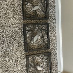 2 Sets Of 3 Pc Wall Art