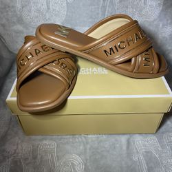 MICHAEL KORS GIDEON SLIDES 
