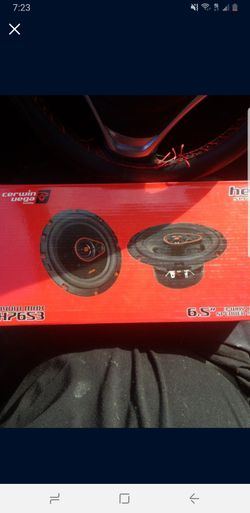 New Cerwin Vega 6.5 Speakers