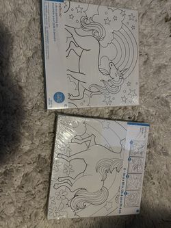 New creatology kids painting canvases kit (set of 2)