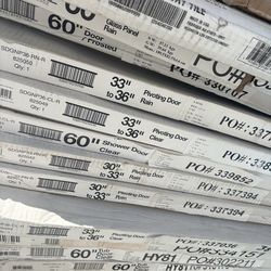 American Standard Passage 32 in. W × 72 in. H Four piece Glue Up Acrylic Alcove Shower Wall Set in White Subway Tile $829.00 Store SKU# 1004-552-735