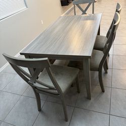 6 piece dining table